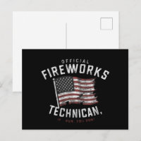 Official Fireworks Technician If I Run, You Run