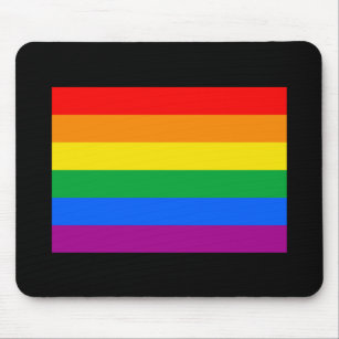 OFFICIAL GAY PRIDE FLAG MOUSE MAT