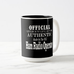 Official Genuine Made USA Ham Radio Operator Mug