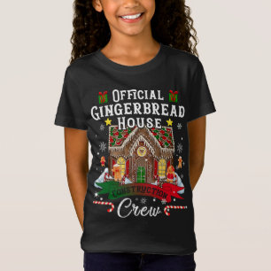 Official Gingerbread House Construction Crew Chris T-Shirt