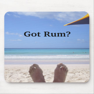 Official "Got Rum?" Tropical Mousepad