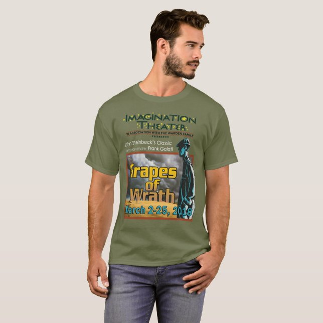 Official Grapes of Wrath T-shirt (Front Full)