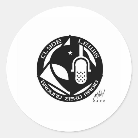 Official Ground Zero Products! Classic Round Sticker
