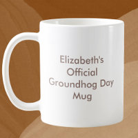Official Groundhog Day Custom Name