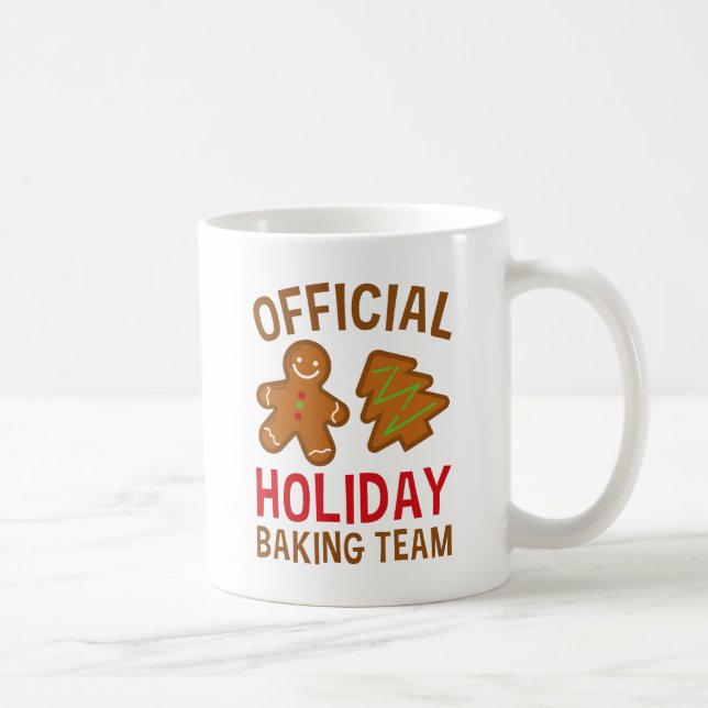 Official Holiday Baking Team Coffee Mug (Right)