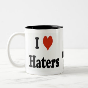 Official "I love Haters" Coffee Mug