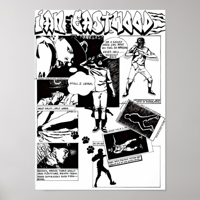Official Ian Eastwood Comic Art print (Front)