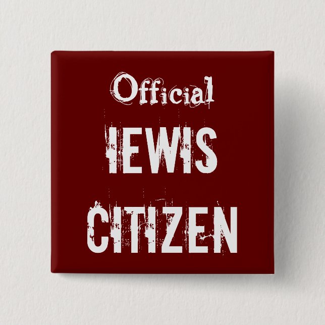Official IEWIS Citizen 15 Cm Square Badge (Front)
