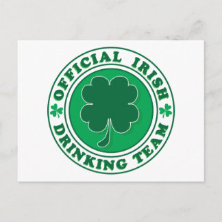 Official-Iris-Drinking-Team Postcard
