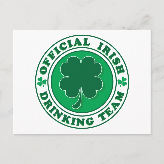 Official-Iris-Drinking-Team Postcard (Front)