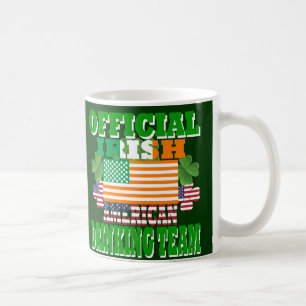 Official Irish American drinking team Coffee Mug