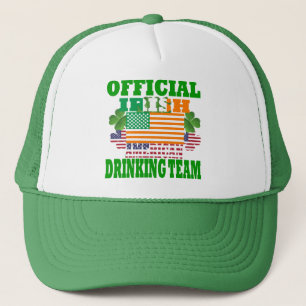 Official Irish American drinking team Trucker Hat