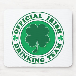 Official-Irish-Drinking-Team Mouse Mat