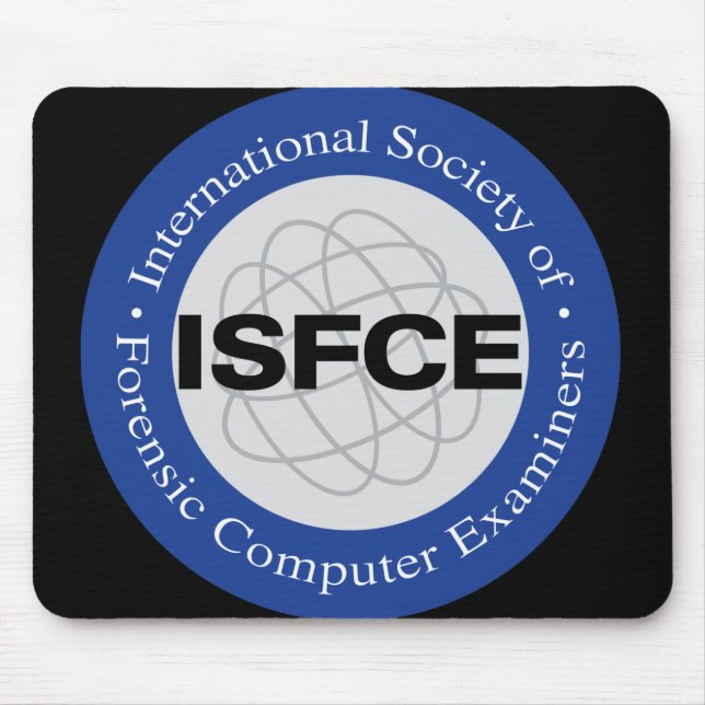 Official ISFCE Mousepad - Black (Front)