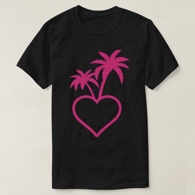 Official Island Heart Love Island T-Shirt (Design Front)