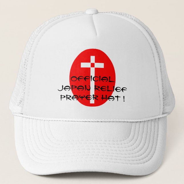 OFFICIAL JAPAN RELIEF PRAYER HAT ! (Front)