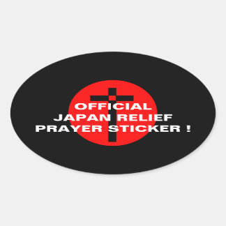 OFFICIAL JAPAN RELIEF PRAYER STICKER !