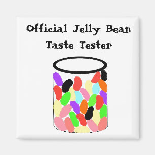 Official Jelly Bean Taste Tester Magnet