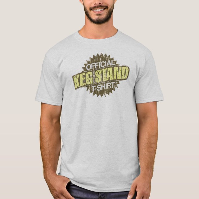 Official Keg Stand T-shirt (Front)