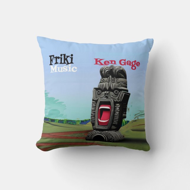 Official Ken Gauge Friki Music Album Doublesided Cushion (Front)
