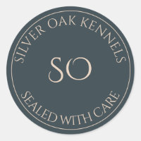 Official Kennels "Sealed with Care" Small