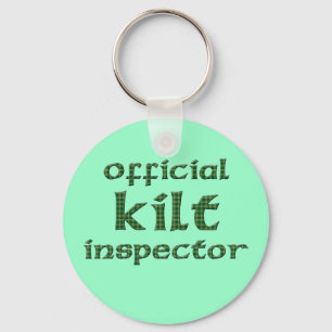 Official Kilt Inspector Key Ring