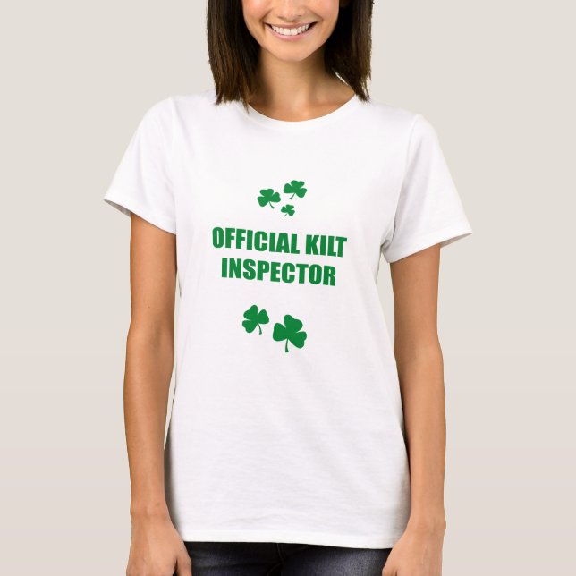 OFFICIAL KILT INSPECTOR T-Shirt (Front)