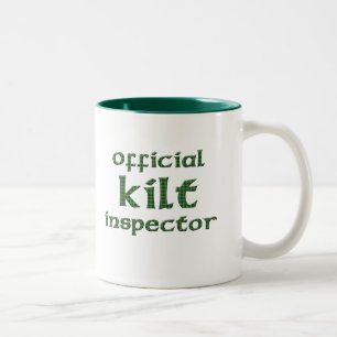 Official Kilt Inspector Two-Tone Coffee Mug