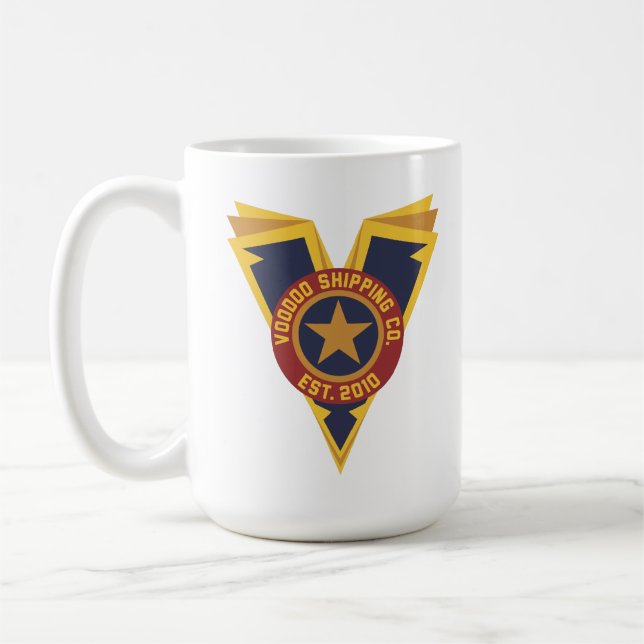 Official Logo 15 oz Classic White Mug (Left)