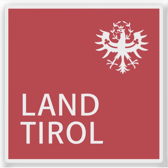 Official logo of the state of Tyrol, Austria (Front)