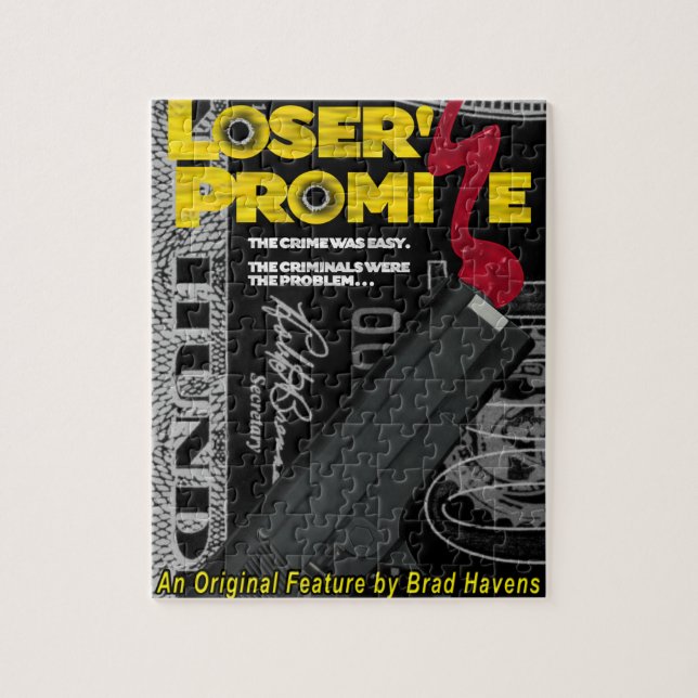 Official Loser's Promise Promotional Poster on a Jigsaw Puzzle (Vertical)