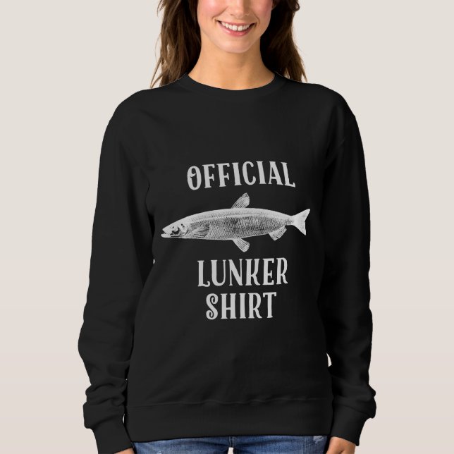 Official Lunker Fishing Sweatshirt (Front)
