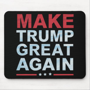 Official Make Trump Great Again Merch  Mouse Mat