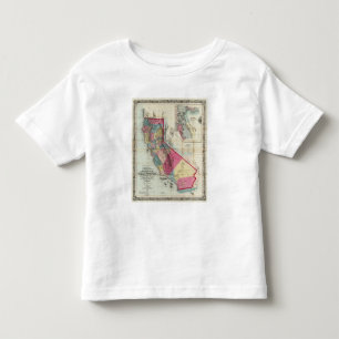 Official map of the State of California Toddler T-Shirt