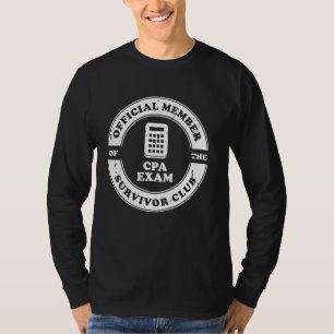 Official Member Of The CPA Exam Accountant Advisor T-Shirt