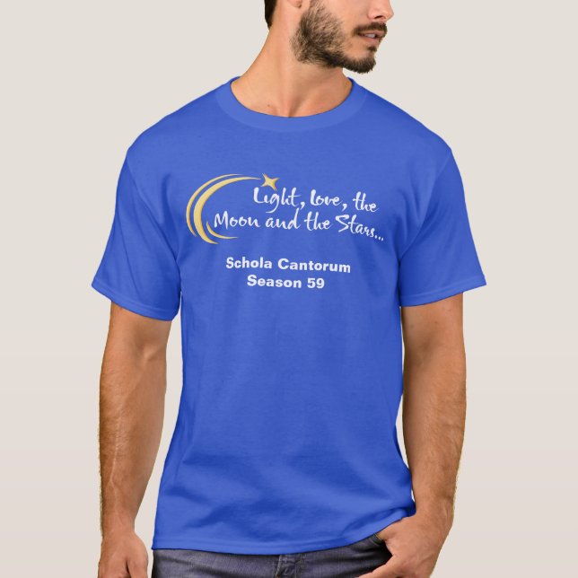 Official Men's Schola Cantorum season 59 Tee (Front)