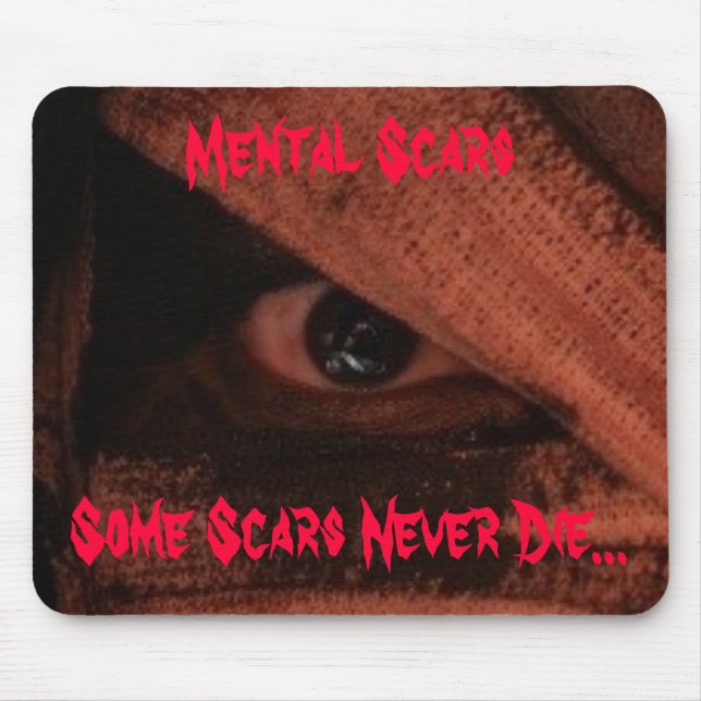 Official Mental Scars Memorabilia "Eye" Mouse Pad (Front)