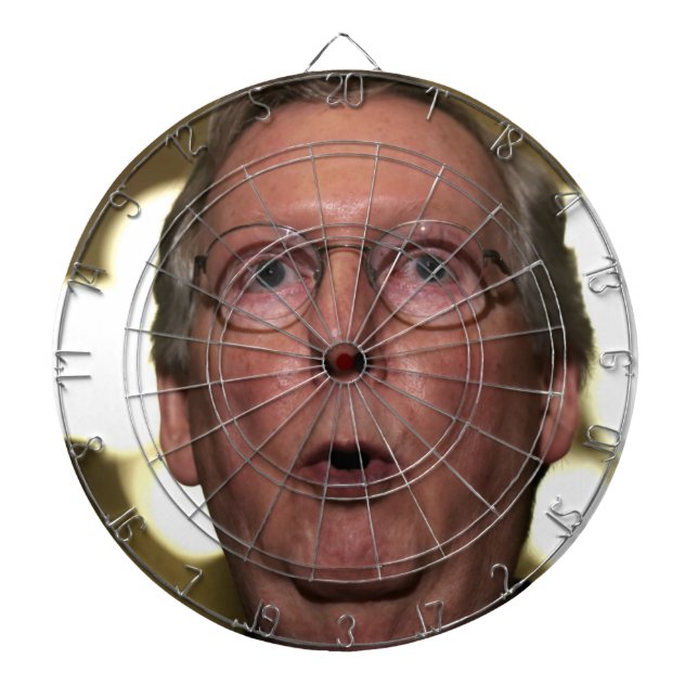 official mitch mcconnell dartboard (Front)