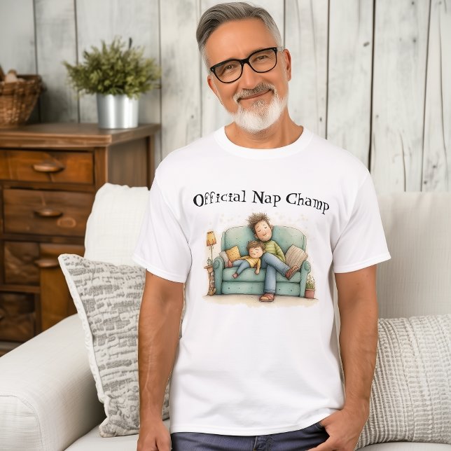 Official Nap Champ Father's Day  T-Shirt (Creator Uploaded)