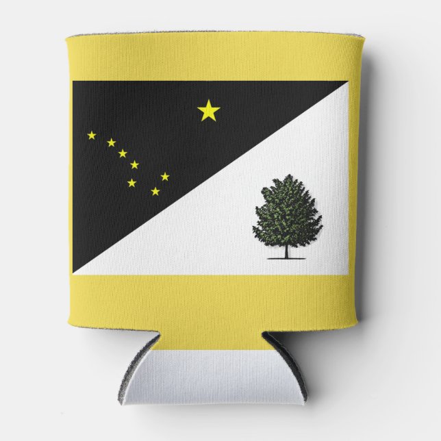 Official North Backyardistan Beverage Insulator Can Cooler (Front)