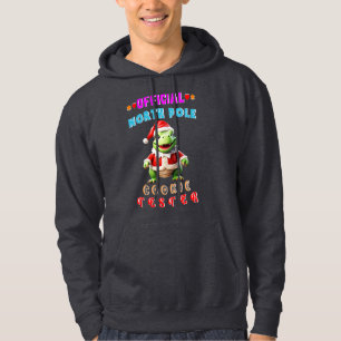 Official North Pole Cookie Tester Giant Christmas Hoodie
