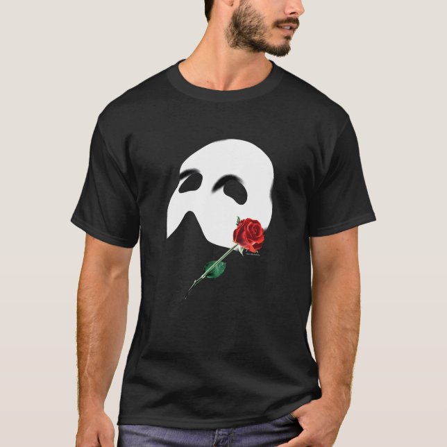 Official 'Phantom Of The Opera' Rose T-Shirt (Front)
