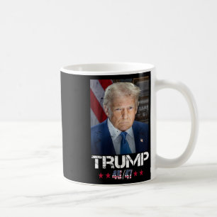 Official Portrait Of Trump 4547 Inauguration Day  Coffee Mug