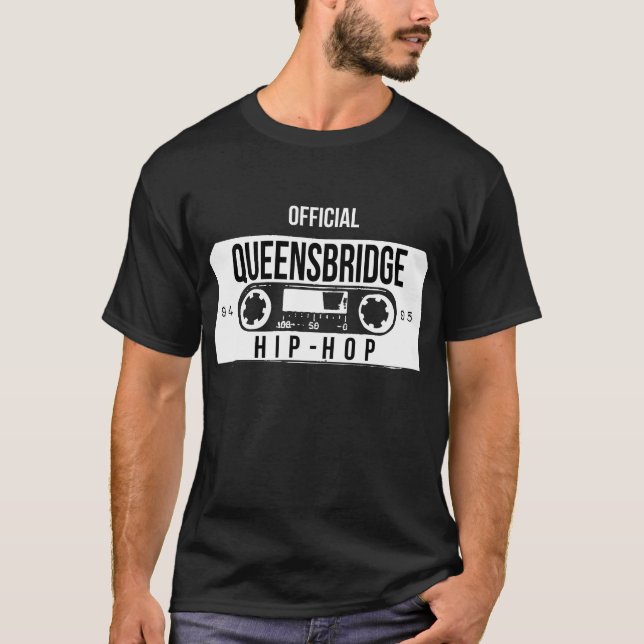 Official Queensbridge Hip-Hop Rap Shirt (Front)