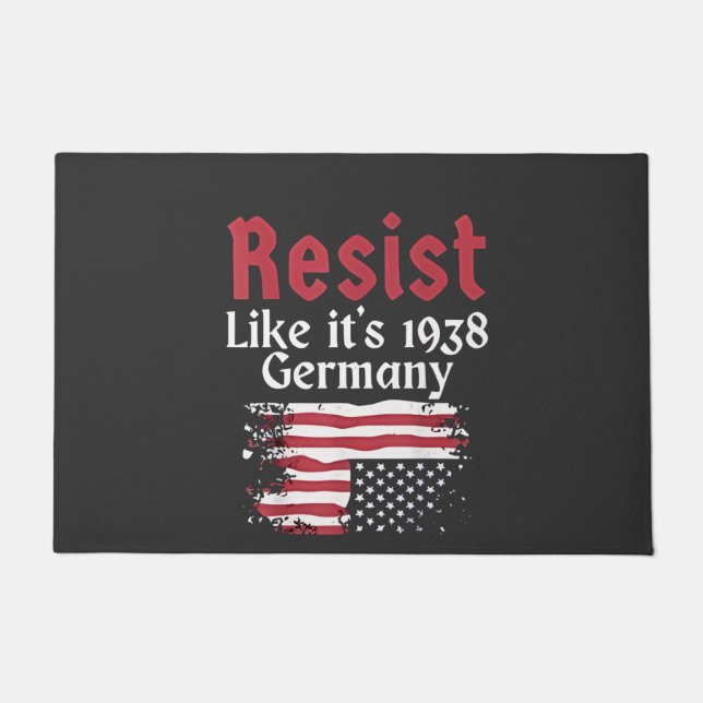 Official Resist Like It's 1938 Germany Resist Doormat (Front)