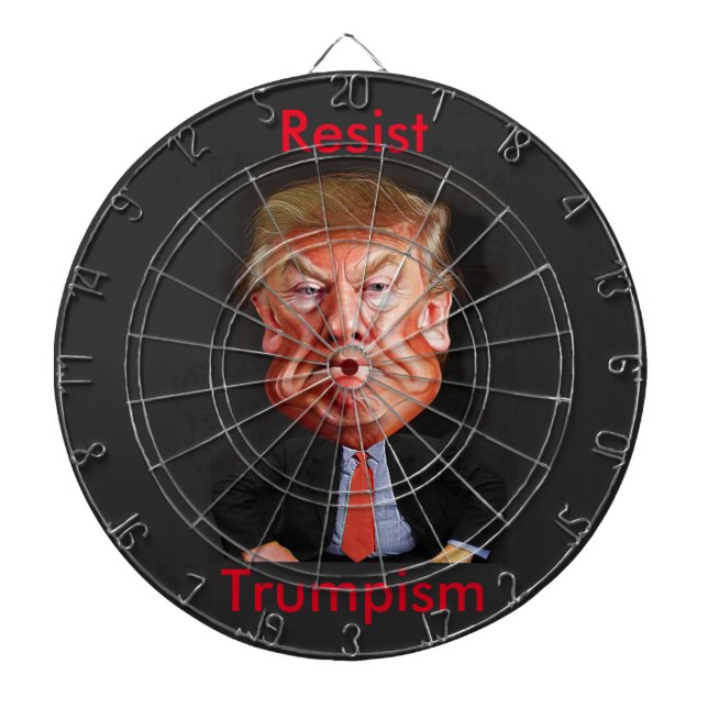 official resist trumpism dartboard (Front)