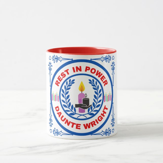 Official Rest in Power Daunte Wright Collection 1  Mug (Center)