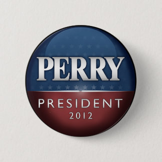Official Rick Perry 2012 6 Cm Round Badge