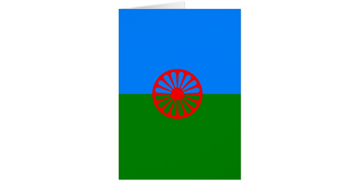 Official Romany gypsy flag Zazzle
