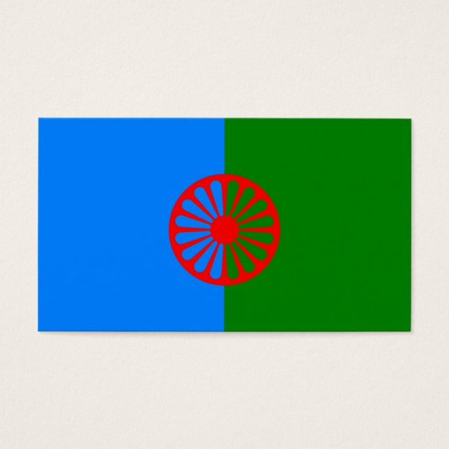 Official Romany gypsy flag (Front)